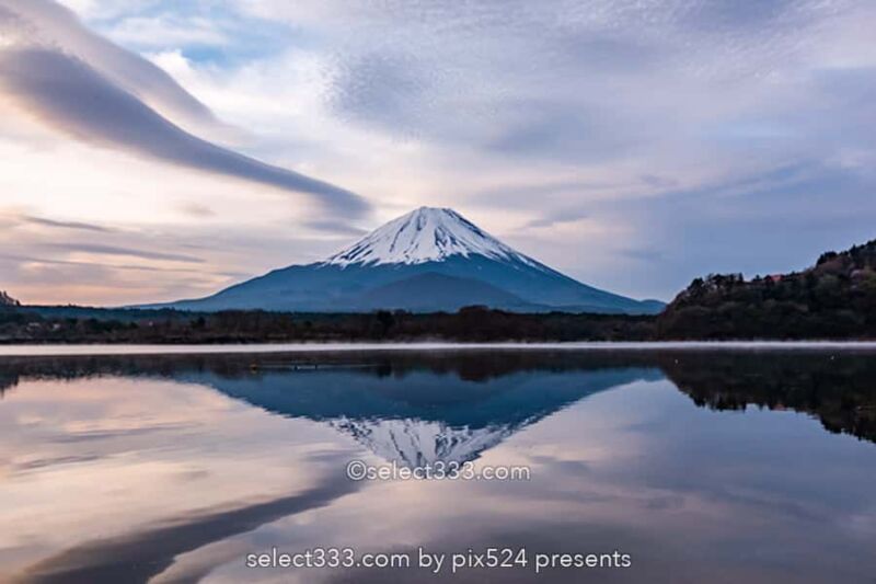 精進湖と逆さ富士の撮影!朝焼けと夜・車と富士山が撮れる景勝地!リフレクション撮影