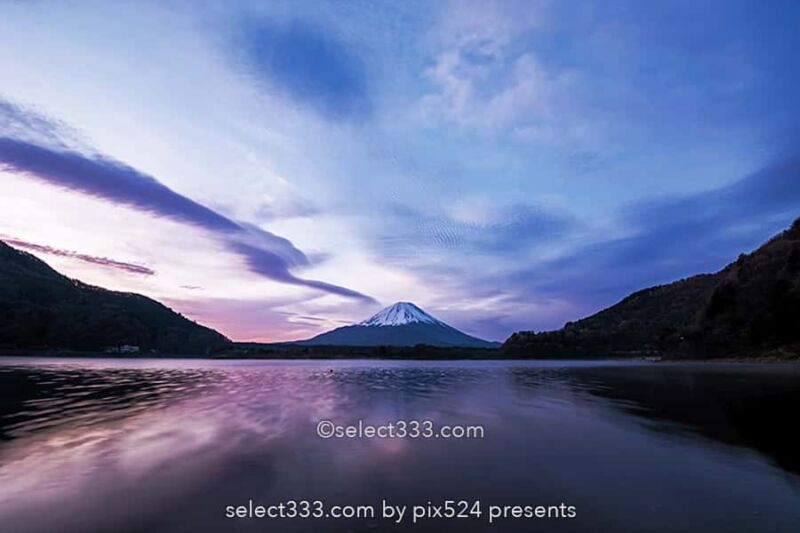 精進湖と逆さ富士の撮影!朝焼けと夜・車と富士山が撮れる景勝地!リフレクション撮影