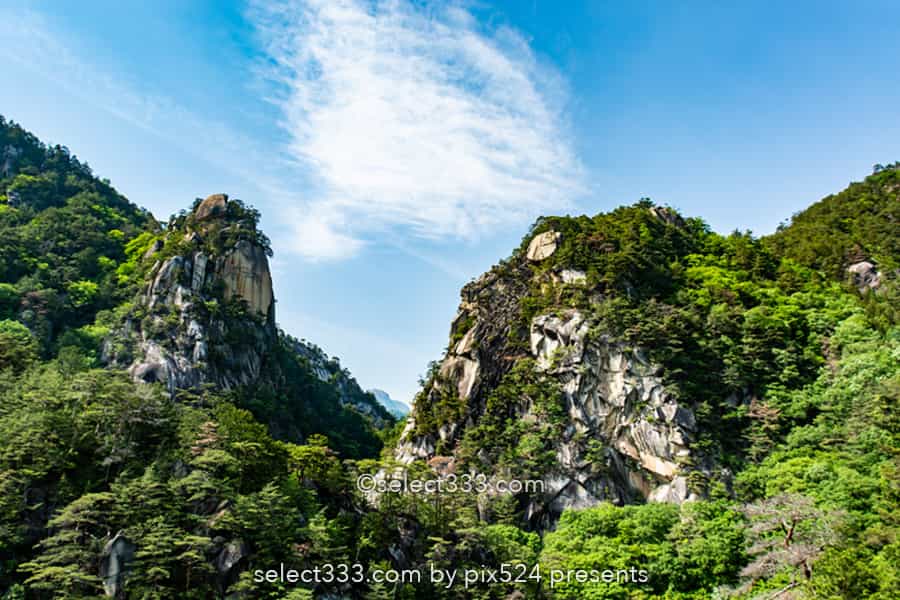 昇仙峡の奇岩と仙娥滝の撮影！紅葉の見頃に見る甲府の渓谷風景！秩父多摩甲斐国立公園