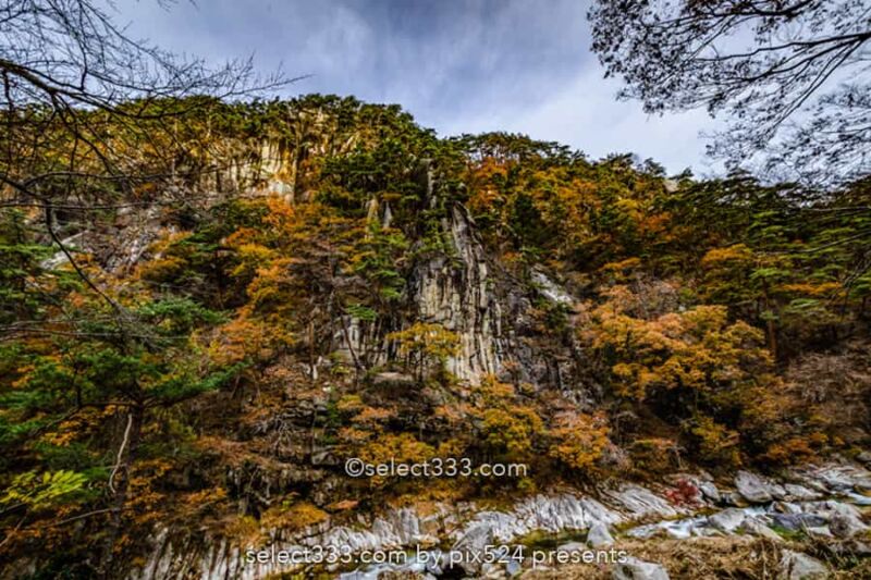 昇仙峡の奇岩と仙娥滝の撮影！紅葉の見頃に見る甲府の渓谷風景！秩父多摩甲斐国立公園
