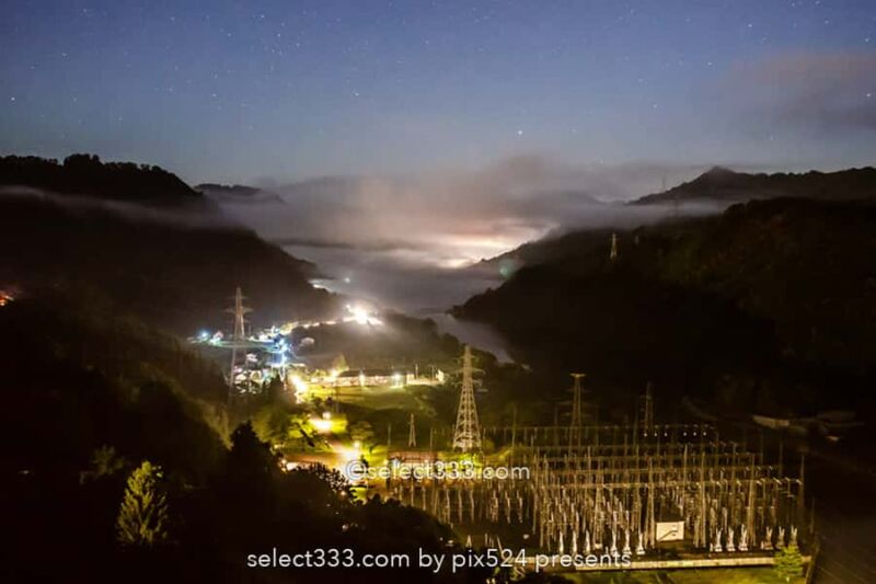 田子倉ダム・只見湖の流星群と天の川！星の観測・撮影ベスポジ！福島県の天の川撮影地