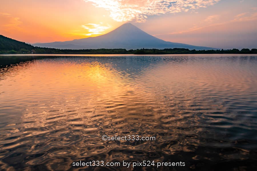 田貫湖の富士山と朝日！逆さ富士・ダイヤモンド富士の景勝地！朝焼けの絶景撮影地