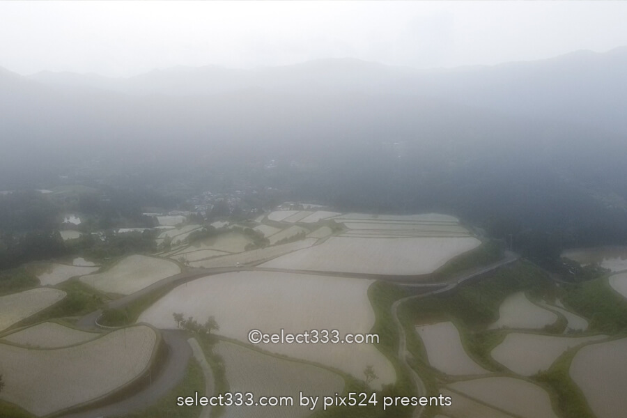 里山の原風景 山懐に広がる美しい棚田【土佐柴刈りの里】の風景！高知県の山間の美風景
