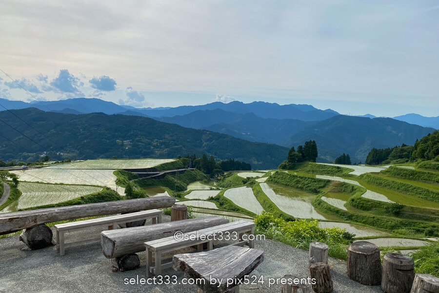 里山の原風景 山懐に広がる美しい棚田【土佐柴刈りの里】の風景！高知県の山間の美風景