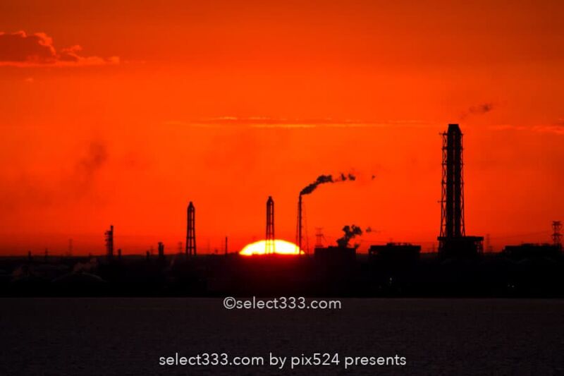 海ほたるPAから撮る朝日・夕日・夜の風景!東京湾アクアライン!千葉県と東京の風景