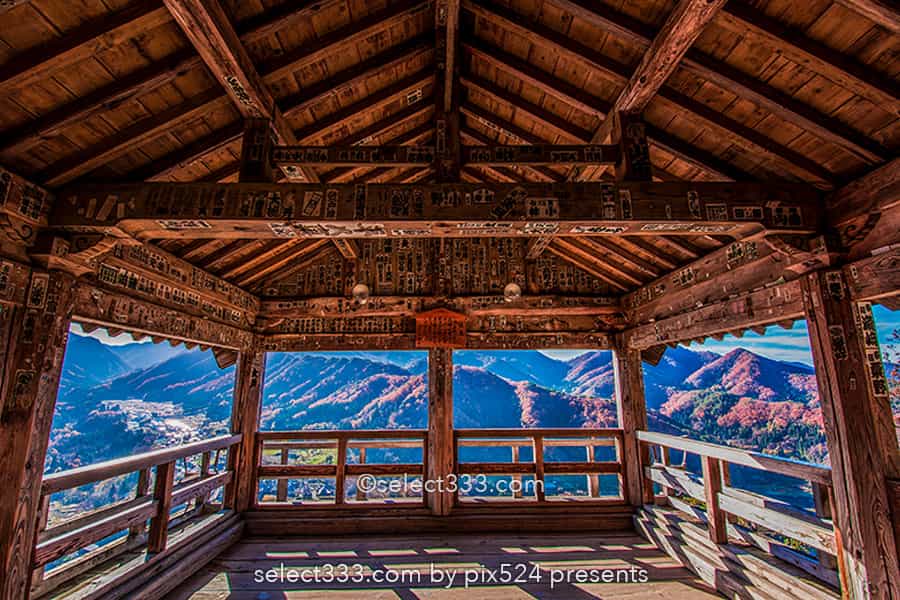 山寺の紅葉の撮影!立石寺の大イチョウの黄葉と山寺の秋の風景!山形県の紅葉スポット