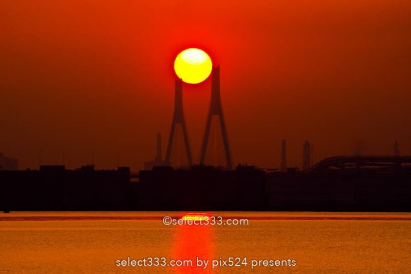 横浜港の朝日撮影！美しい横浜の海の風景を薄明から日の出まで！横浜湾岸朝日の撮影地