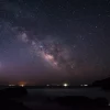 ３月〜海に横たわる天の川を静岡県伊豆下田の海岸から撮影！天の川撮影の醍醐味を感じ