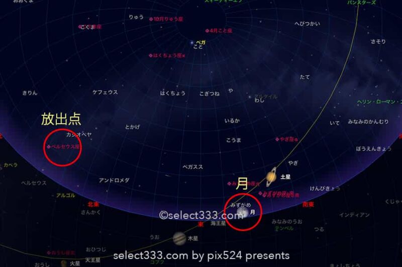 2022年版ペルセウス座流星群の観測と撮影攻略!方角と時間は?夏最大の天体イベント