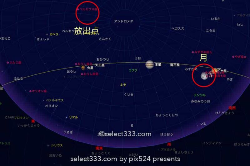 2022年版ペルセウス座流星群の観測と撮影攻略!方角と時間は?夏最大の天体イベント