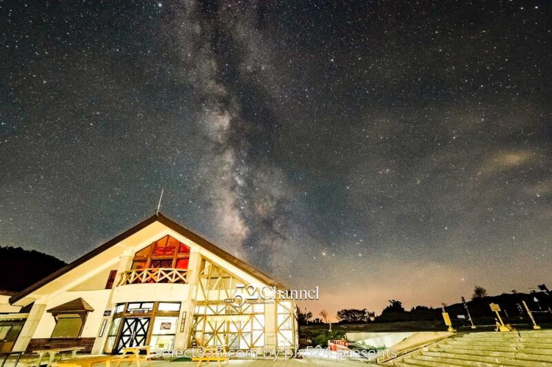 草津白根レストハウス・弓池から天の川撮影！草津白根山の星空！満天の星降る絶景撮影地：writing and Photo by pix524:Masaya Konishi （小西雅哉）写真を楽しむブログ 主宰
