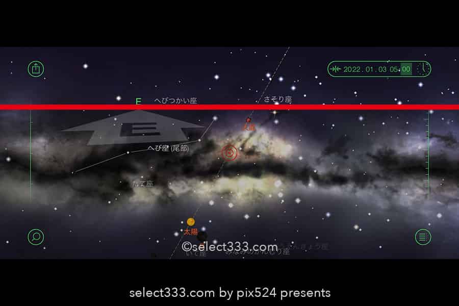 2022年1月天の川が見える日時と方角は？天の川銀河撮影候補日！冬の星空の観測と撮影