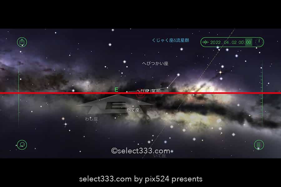 2022年4月天の川が見える日時と方角は？天の川銀河撮影候補日！春の星空の観測と撮影