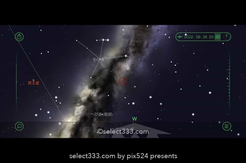 2022年9月天の川が見える日時と方角は？天の川銀河撮影候補日！秋の星空の観測と撮影