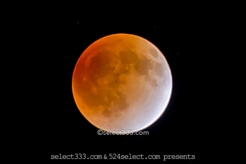 赤い月 オレンジの月 黄色い月いつ見える 色濃い月の撮影方法 刻々と変化する月の色