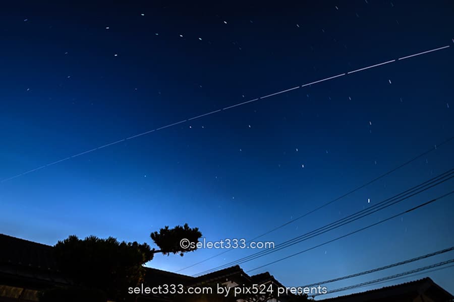 国際宇宙ステーションの撮影!ISSの光跡の撮影方法と撮影計画!ISS(きぼう)の現在地