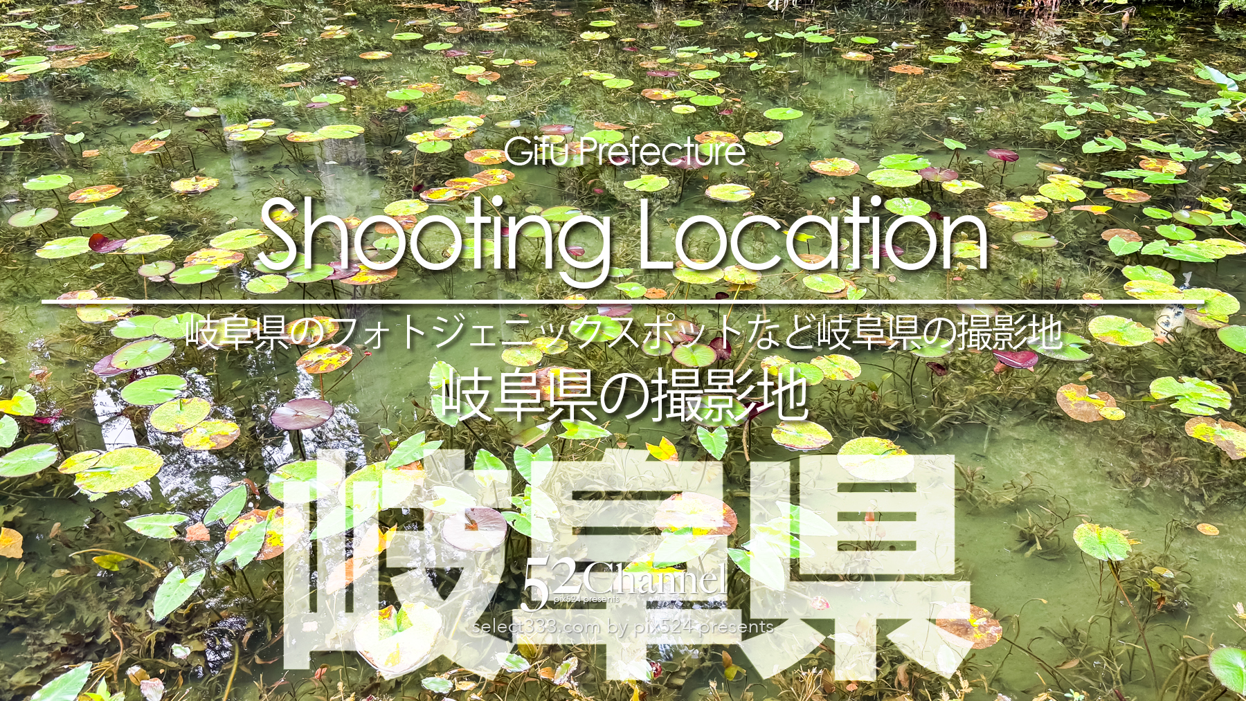 岐阜県の撮影地：writing and Photo by pix524:Masaya Konishi （小西雅哉）写真を楽しむブログ 主宰