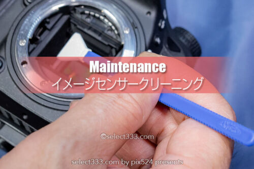 イメージセンサークリーニング！ペッタンでも落ちないゴミの除去！カメラ内を綺麗に掃除！
