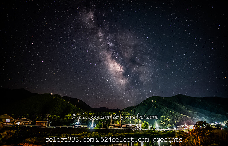 愛媛県新居浜市内から撮る天の川！天の川撮影をタイムラプスに！帰省時の散歩撮影から