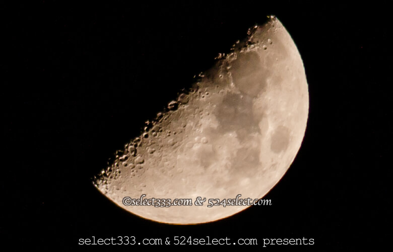 月面の文字を探そう！月に現れるアルファベット月面X・V・L！月面エックスが見える日は？