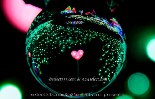 イルミネーション撮影アイテム！水晶玉でイルミや夜景撮影！水晶で手軽にインスタショット