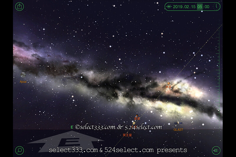 2月に見える天の川!撮れる時間と方向は?横たわる銀河撮影!2019年版天の川撮影候補日