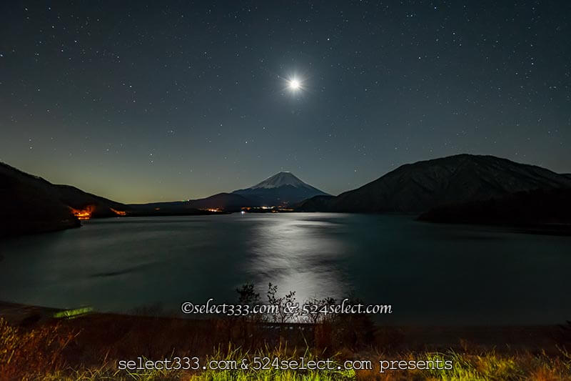 本栖湖で富士山を撮ろう!富士五湖の絶景富士山ビューポイント!夜明けと夜の絶景スポット