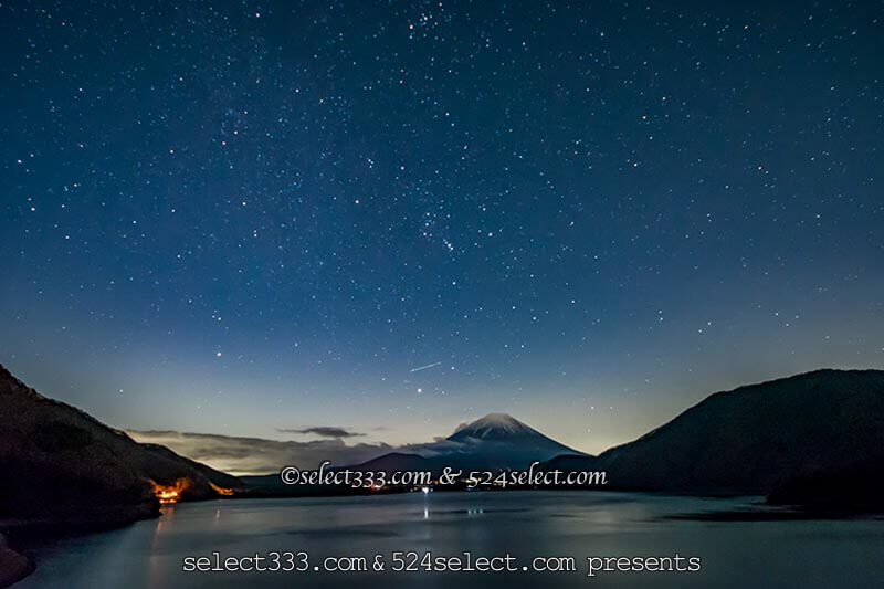 本栖湖で富士山を撮ろう!富士五湖の絶景富士山ビューポイント!夜明けと夜の絶景スポット