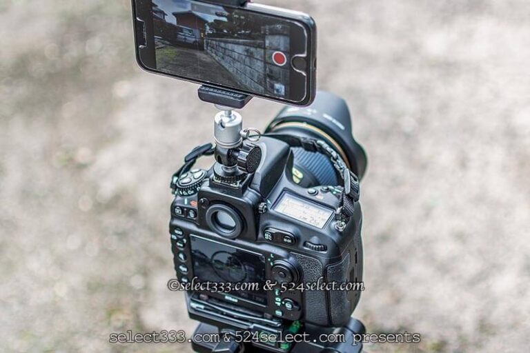 写真と動画を同時に撮ろう！カメラとスマホの同時撮影で記録！定置撮影や動く被写体