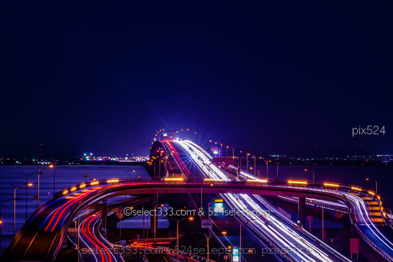 車の光跡を撮ろう！長時間露光で車の光跡を写す夜景写真撮影法！光跡写真の撮影方法