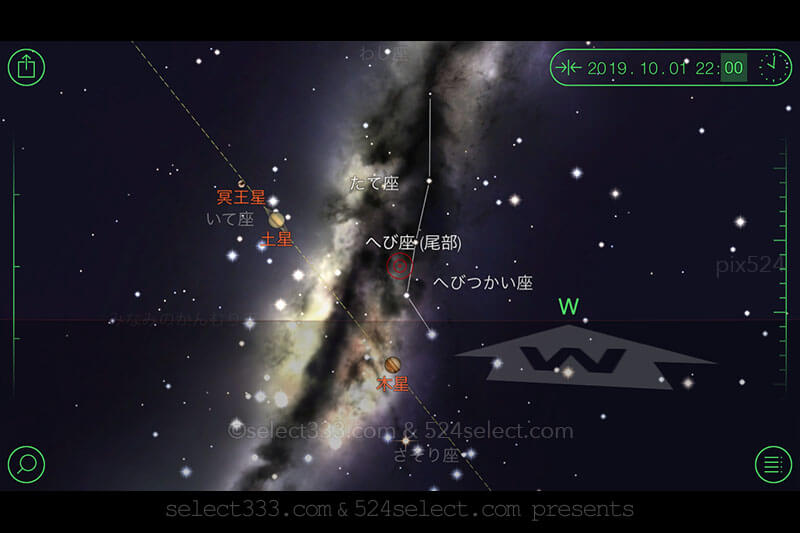 10月に見える天の川の時間と方角は?天の川の観測・撮影日時!2019年版天の川撮影候補日