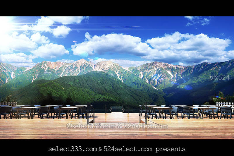 長野県白馬エリア絶景天空のテラス！HAKUBA MOUNTAIN HARBOR！星空観望会・イベント充実