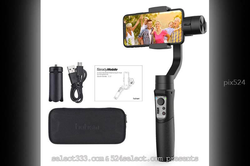 手持ち動画撮影はジンバルを！スマホのスタビライザー使用感！hohem3軸ハンドヘルド