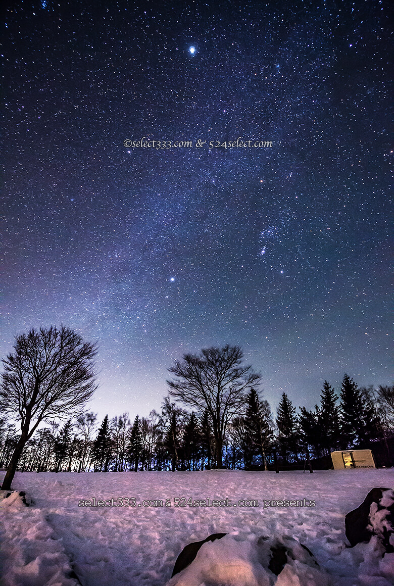 冬の星空を撮ろう 雪の中夜空の撮影での注意点