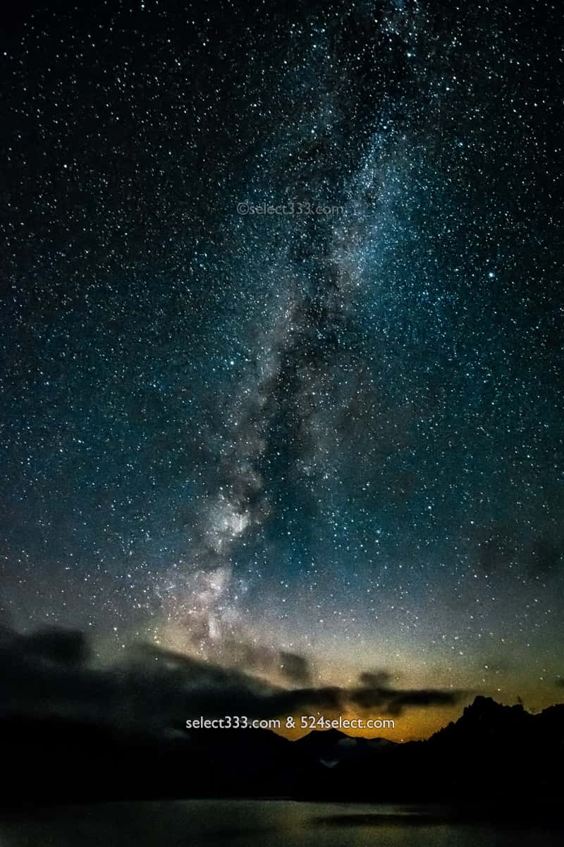 田子倉ダム・只見湖の流星群と天の川！星の観測・撮影ベスポジ！福島県の天の川撮影地