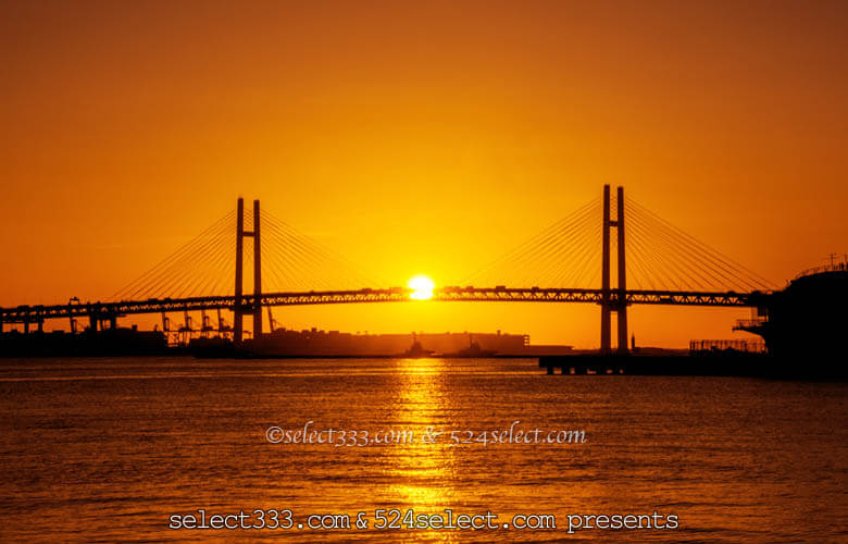 日の出の位置朝日の方角を知り撮影する横浜の海が見える風景 初日の出に応用する撮影計画