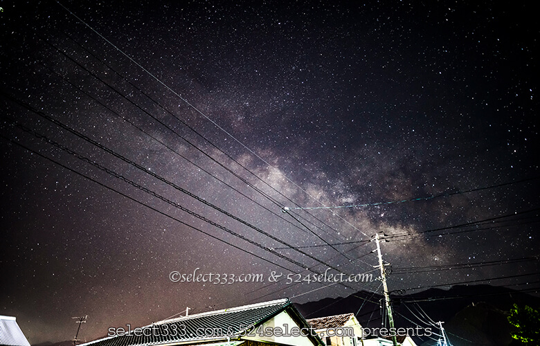 インターバル星撮影での無駄画像を比較明合成でアレンジを！コンポジットでバリエーション！