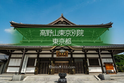 高野山東京別院から東京で八十八ケ所巡りを（御府内八十八箇所）東京の御朱印巡り