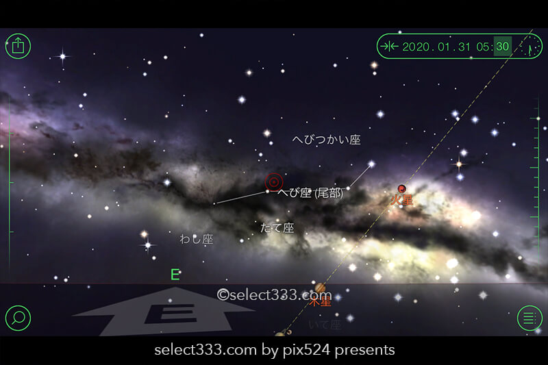 1月に天の川は見える?冬に見える天の川銀河の方角と時間!2020年版天の川撮影候補日