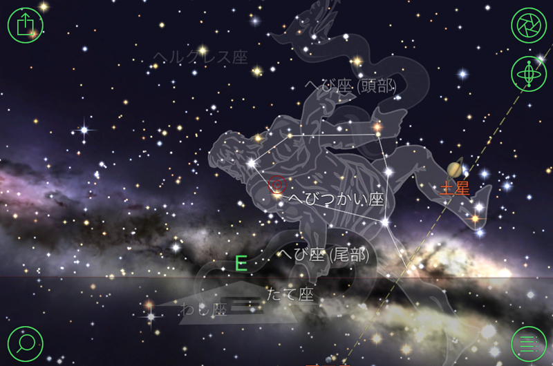 星空や天の川の撮影アイテム-Star Walk 天の川の位置と見える時間を確実に知ろう！