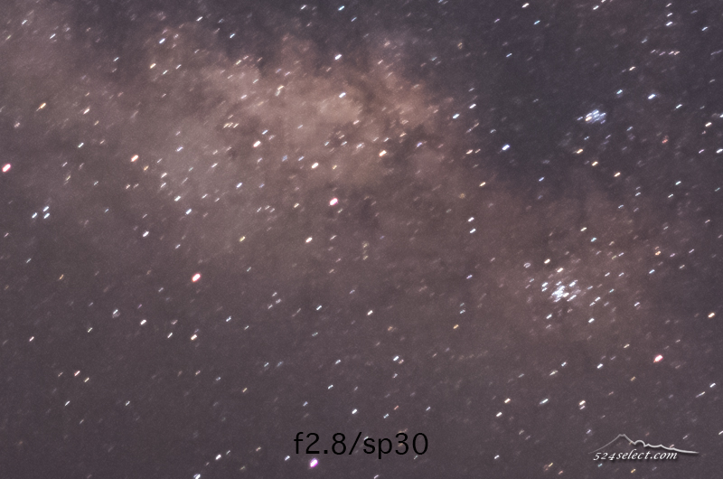星空撮影の設定比較例〜せっかく撮るなら星を点で写したい！シャッタースピード15秒と30秒の違い