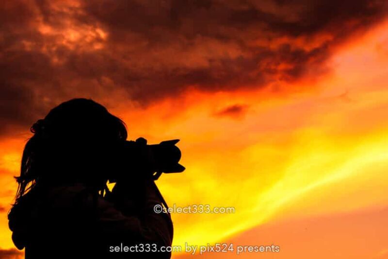 夕焼け空のシルエット撮影方法!影絵や切り絵に見える風景撮影!夕暮れの逆光風景