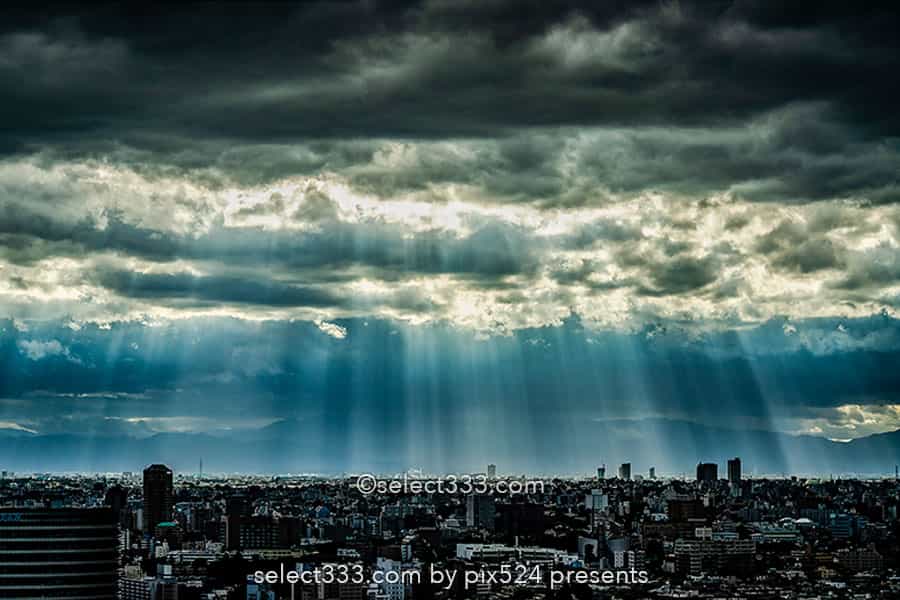 天使の梯子の撮影方法!雲の隙間の光芒・薄明光線の発生条件!幻想的な風景撮影